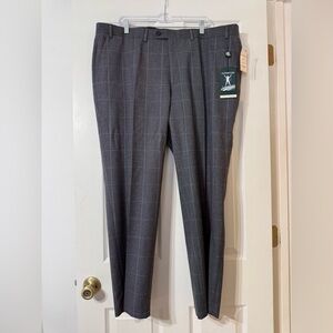 NWT Lauren Ralph Lauren Mens 100% Wool Ultraflex Pants 42x30 Gray